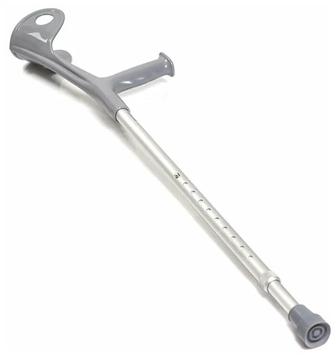 Костыль с опорой под локоть