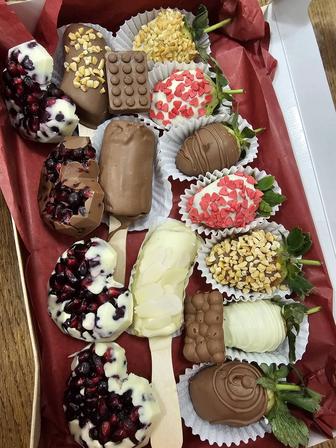 Клубника в шоколаде