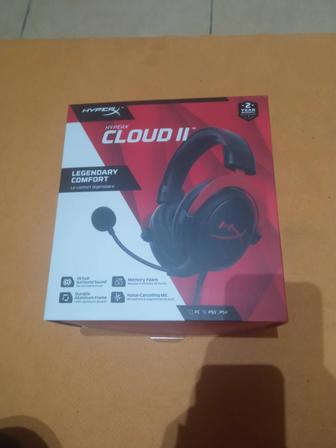 Наушники HyperX Cloud II черно-красный новые
