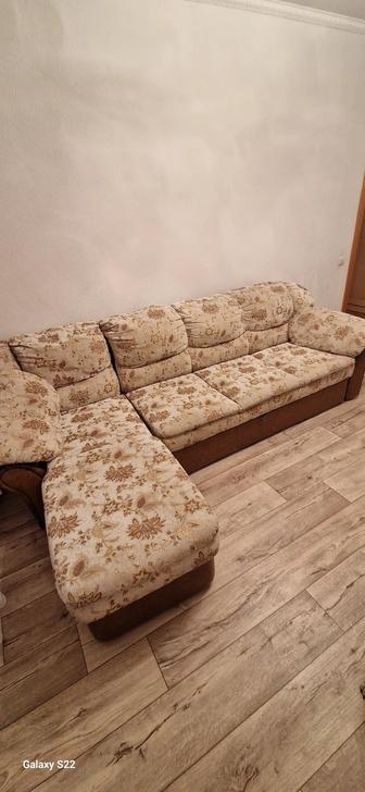 Белорусский диван (трансформер) и кресло