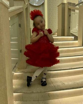 Пышное классное платье