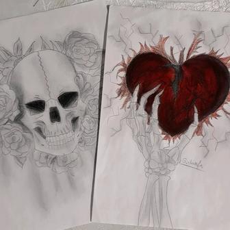 Рисую на заказ готику/символические арты