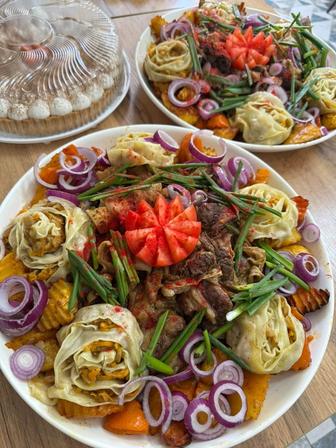 Вкусные МАНТЫ на компанию