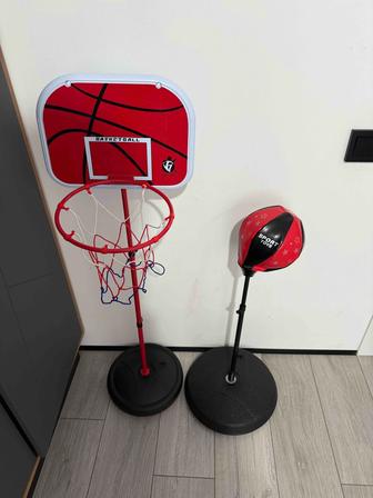 Продам баскетбольную стойку и боксерскую грушу