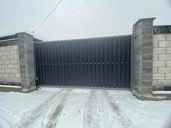 Ворота металлические сварные на заказ, изготовление