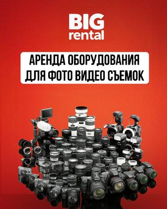 Аренда прокат фотоаппарат камера объектив