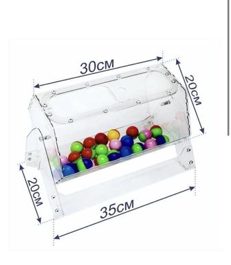 Лототрон. Барабан для розыгрыша с шариками