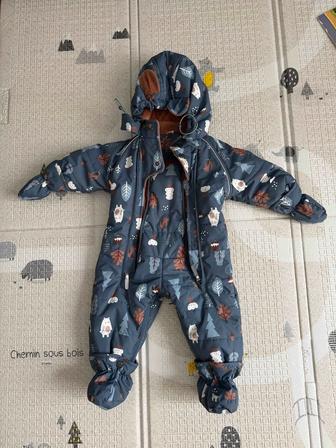 Зимний комбинезон детский 62-68 размер