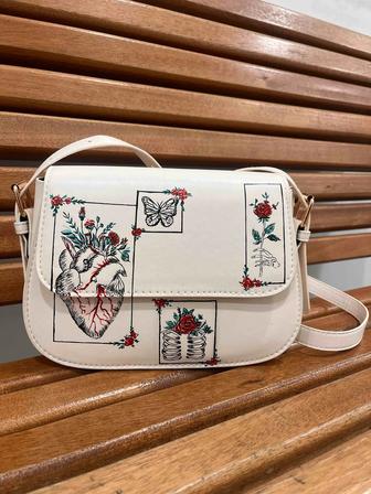 Сумочка с ручной росписью