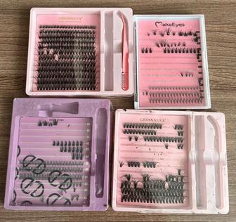 Набор накладных ресниц из искусственного волокна