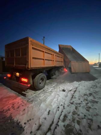 Услуга Камаз с прицепом