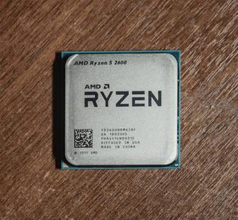 Процессор Ryzen 5 2600 с кулером