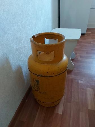 Газовый баллон маленький желтый