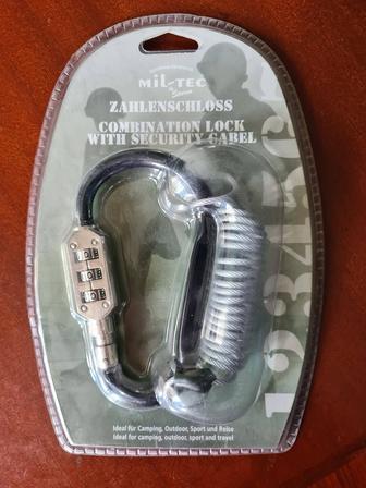 Продам тросовый замок Mil-Tec