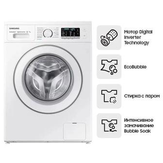 Стиральная машина Samsung EcoBubble 7кг (С паром, Инвертор)