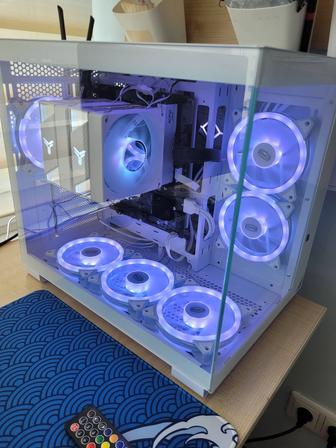 Корпус белый PCCooler C3 T500 ARGB с 6 вентиляторами