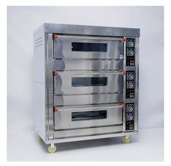 Б/У Подовая Печь для Пиццы VASKERSCRAFT 770010 (3 Уровня, 500C, 380В)