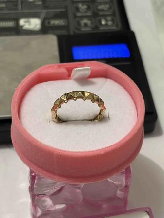 золотое кольцо под картье 585 проба