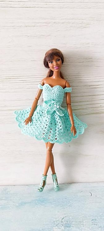 Платья для кукол Барби ручной работы