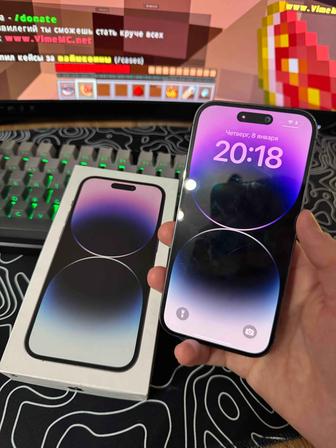 Айфон 14 про 100акб (менян) 256 гигов