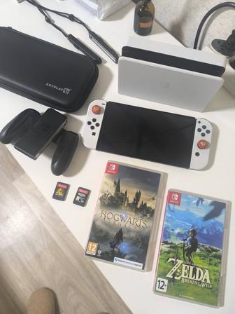 Nintendo Switch OLED с играми