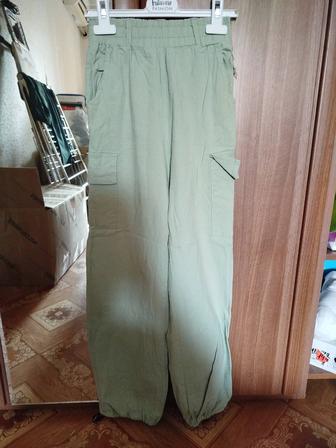 Детские льняные штанишки на лето