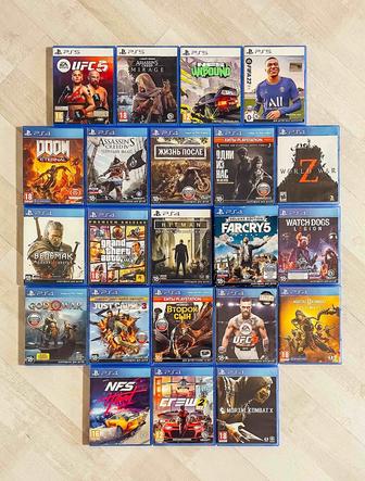 Продам игры для PS4 и PS5