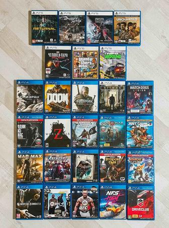 Продам игры для PS4 и PS5