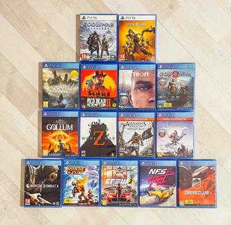 Продам игры для PS4 и PS5