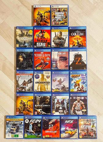 Продам игры для PS4 и PS5