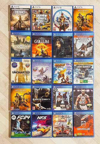 Продам игры для PS4 и PS5