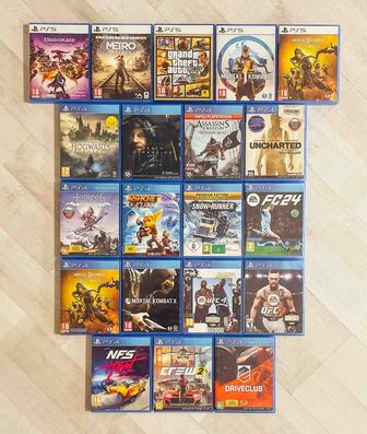 Продам игры для PS4 и PS5