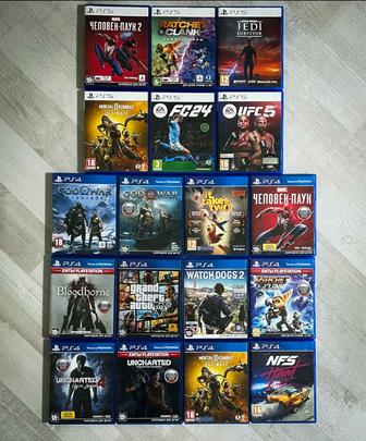 Продам игры для PS4 и PS5