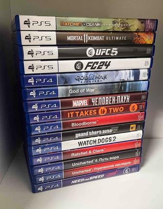 Продам игры для PS4 и PS5