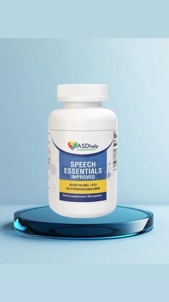 Speech Essentials 60 капсул ( ASDHELP), Спич для запуска речи у детей