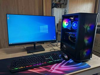 Игровой компьютер Ryzen 5-3500X/16Gb/SSD 1TB/RTX 2060 Super/Монитор 144Hz