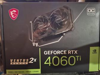 Продам Видеокарта MSI GeForce RTX 4060Ti VENTUS 2X