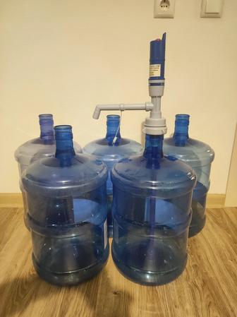Бутыли 19л и Электропомпа