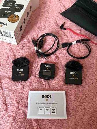 Микрофон Rode Wireless GO II с коробкой