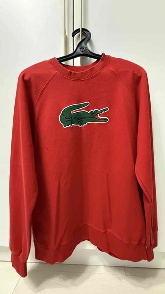 Свитшот Lacoste красный M-L /
