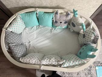 Продам манеж с бортиками