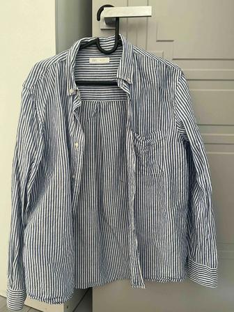 Рубашка мужская в полоску