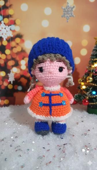 Вязаные игрушки, брелки