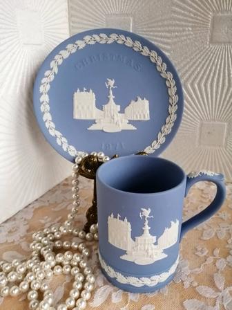 Коллекционный фарфор Wedgwood, Англия, Рождество, Новый Год, винтаж