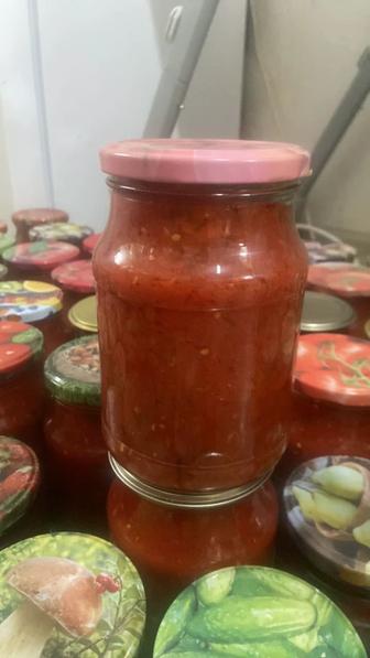 Продаю банкй домашние варенье лечо икра