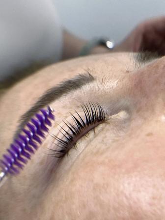 Ламинирование ресниц и бровей