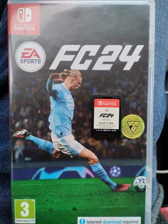 Продается FIFA 24 на Nintendo switch flash card на Nintendo switch