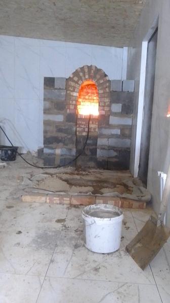 Установка тандыра. Печей. Казан очаг. Проведение газа. Сварочные работы.