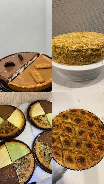 Принимаю на заказ пироги,торты,десерты