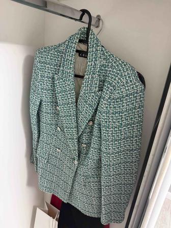 Пиджак твидовый